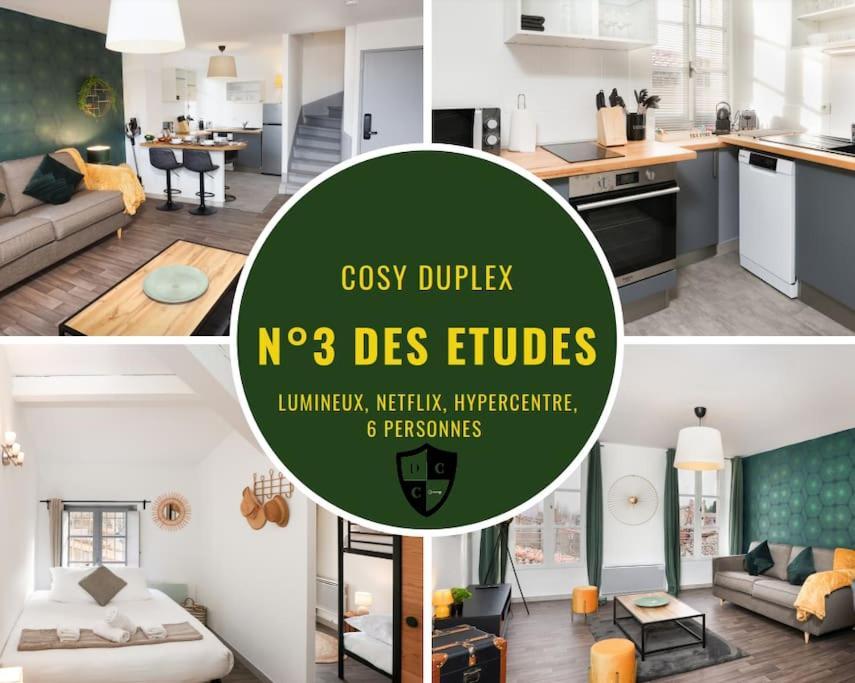 N3 Des Etudes Duplex Hypercentre Wifi Conciergeriedamecarcas Apartamento Carcassonne Exterior foto
